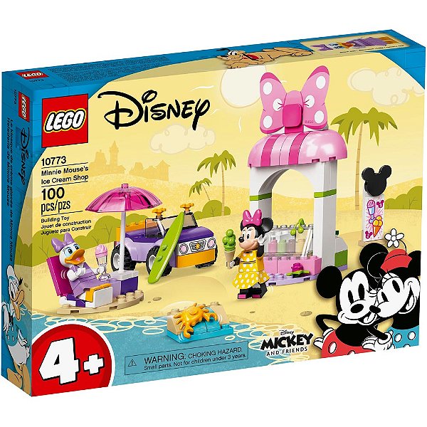 Lego Juniors Sorveteria Da Minnie Mouse 10773