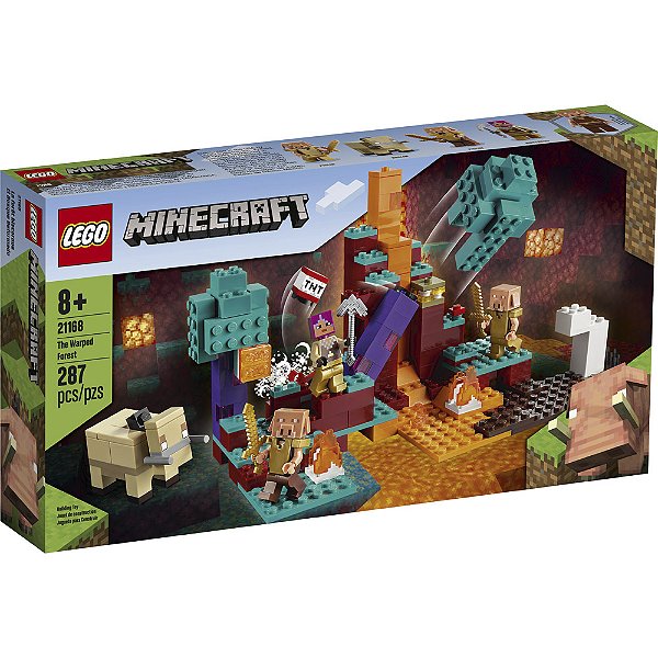 Lego Minecraft A Floresta Deformada 21168