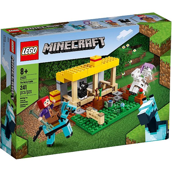 Lego Minecraft O Estábulo De Cavalos 21171