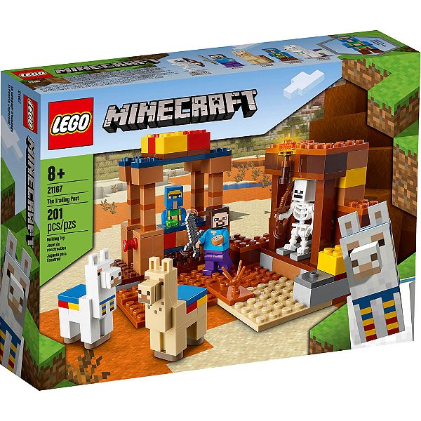 Lego Minecraft O Posto Comercial 21167