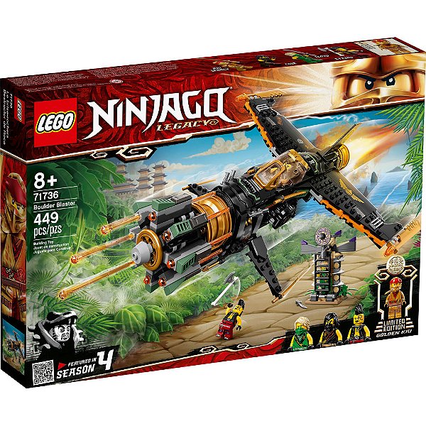 Lego Ninjago Destruidor de Rocha 71736 - 449pcs