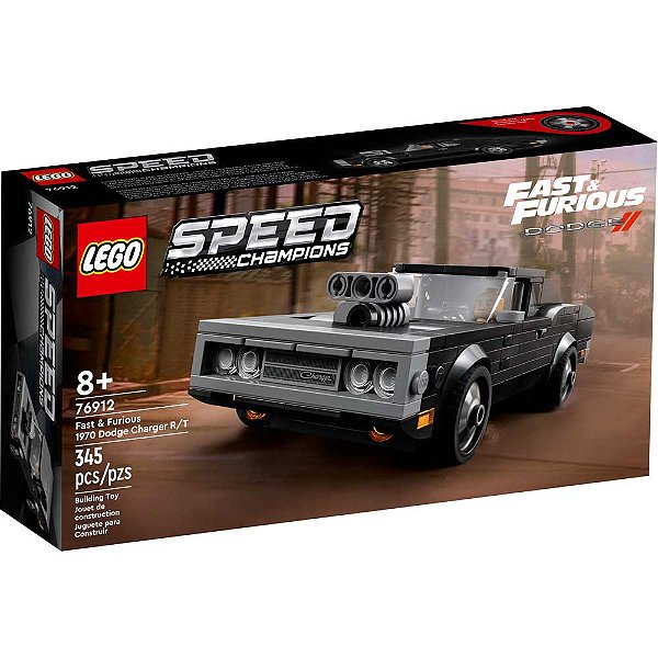 Lego Speed Champions Fast E Furious 1970 Dodge Charger R/T 345pcs
