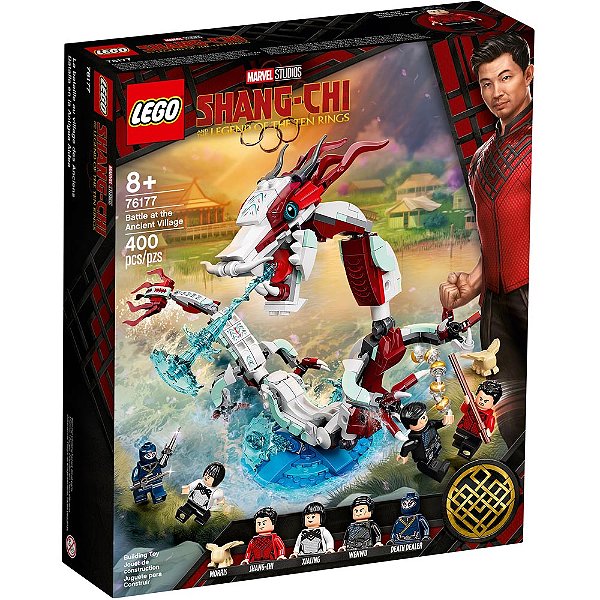 Lego Super Heroes Batalha Na Vila Antiga 76177 - 400pcs