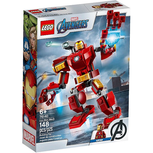 Lego Super Heroes Robô Iron Man 76140 - 148pcs