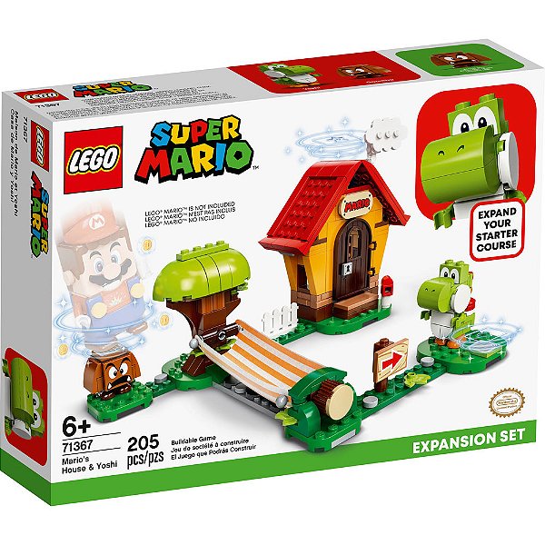 Lego Super Mario Casa de Mario e Yosh - Expansão 71367