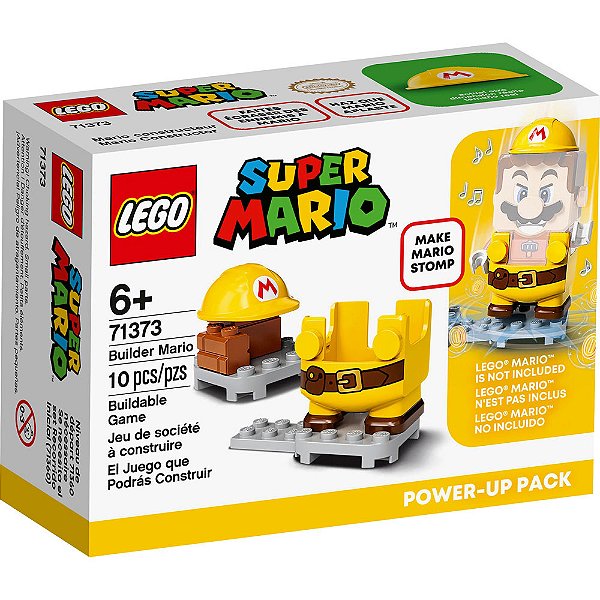 Lego Super Mario Mario Construto - Power Up 71373 - 10pcs