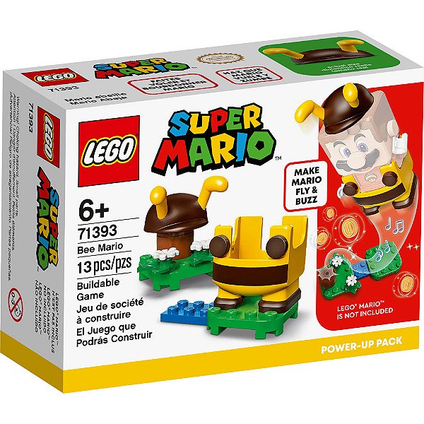 Lego Super Mario Pack Power-Up - Mario Abelha 71393 13pcs