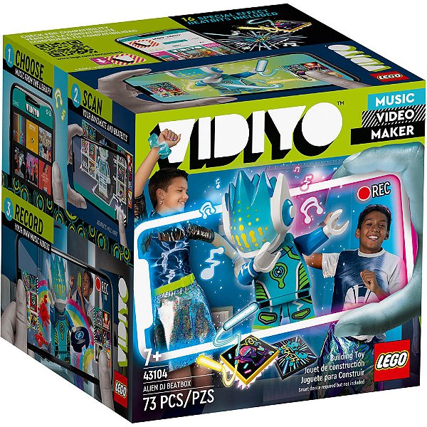 Lego Vidiyo Alien Dj Beatbox 43104 - 73pcs
