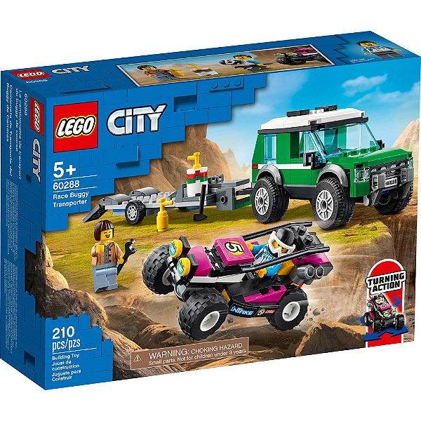 Lego City Transportador de Buggy de Corrida 60288 - 210pcs