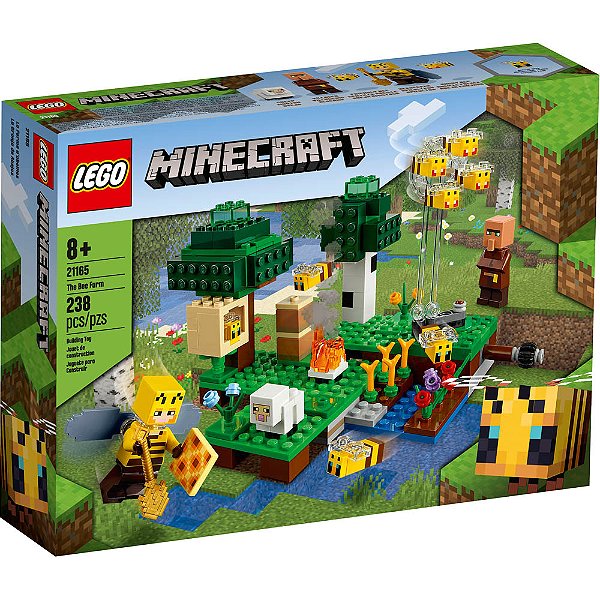 Lego Minecraft A Fazenda Das Abelhas 21165