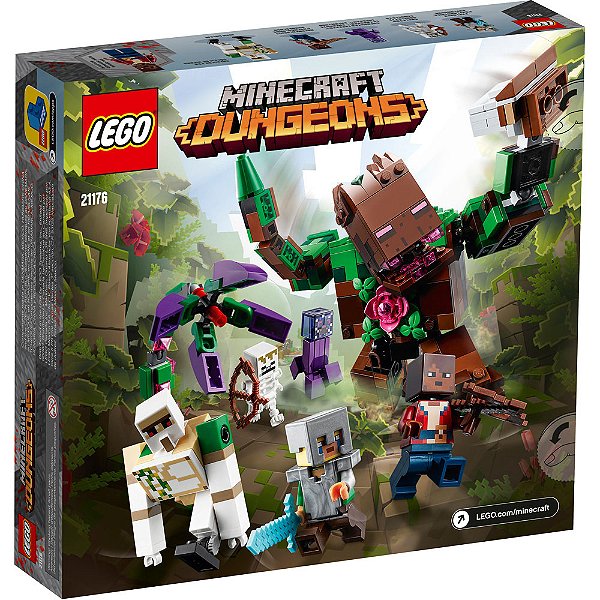 Lego Minecraft O Horror da Selva 21176 - 489pcs