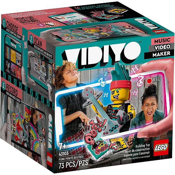 Lego Vidiyo Punk Pirate Beatbox 43103 - 73pcs