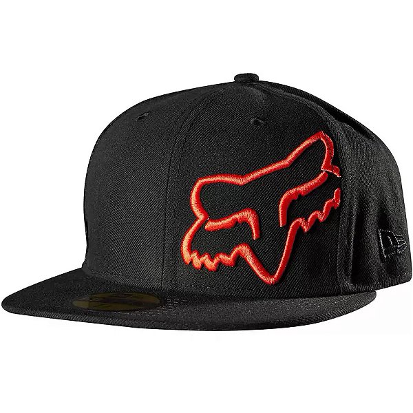 Boné Fox Aba Reta Thunderous 59Fifty Preto