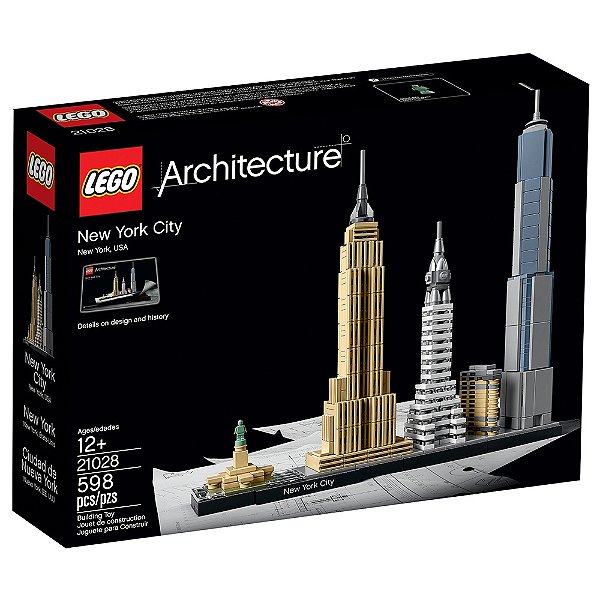 Lego Architecture Cidade de Nova Iorque 21028 598pcs