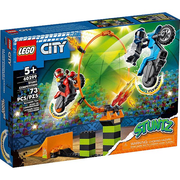 Lego City Competição de Acrobacias 60299 73pcs
