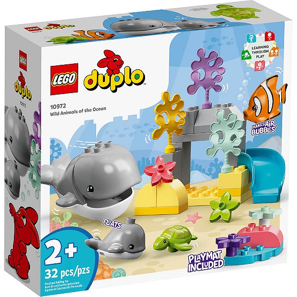 Lego Duplo Animais Selvagens Do Oceano 10972 32pcs