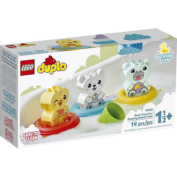 Lego Duplo Banho Trem dos Animais Flutuantes 10965 14pcs