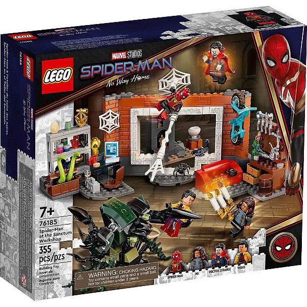 Lego Super Heroes Homem-Aranha na Oficina do Santuário 76185 355pcs