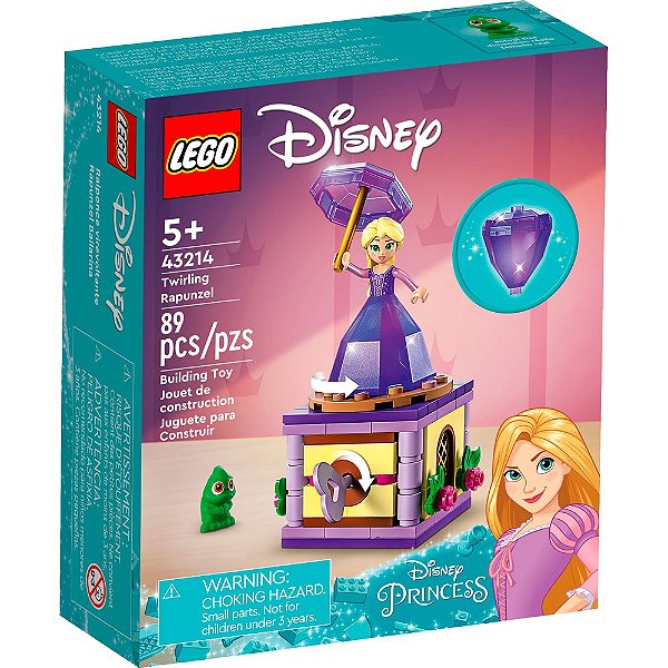 Lego Disney Princess Rapunzel Giratoria 43214 89pcs