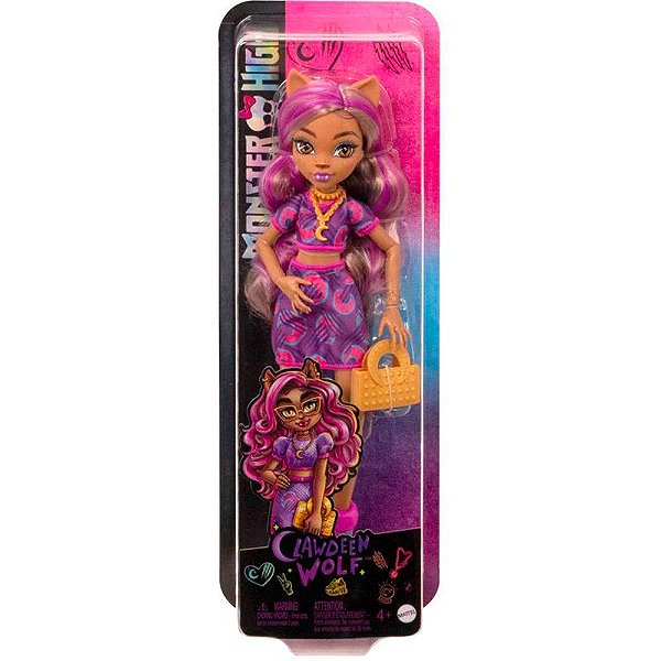 Boneca Mattel Monster High Clawdeen HKY75