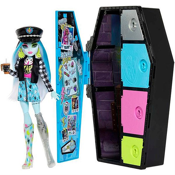 Boneca Mattel Monster High Skulltimates Secrets Frankie Stein