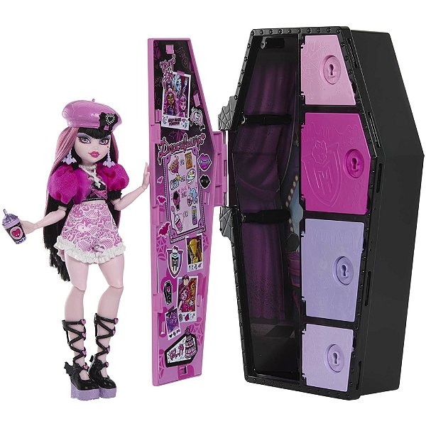 Boneca Mattel Monster High Skulltimates Secrets Draculaura
