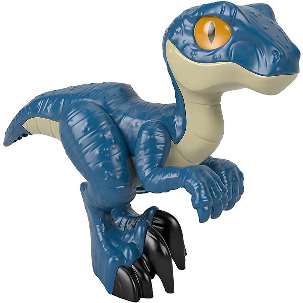 Boneco Mattel Jurassic World Imaginext XL Raptor GWP07