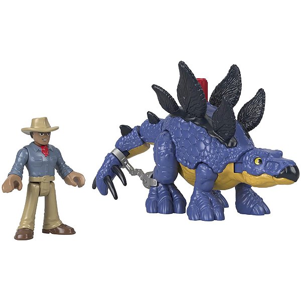 Boneco Mattel Jurassic World Imaginext Stegosaurus GVV64