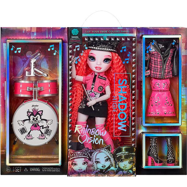Boneca Rainbow High Vision Mara Pinkett
