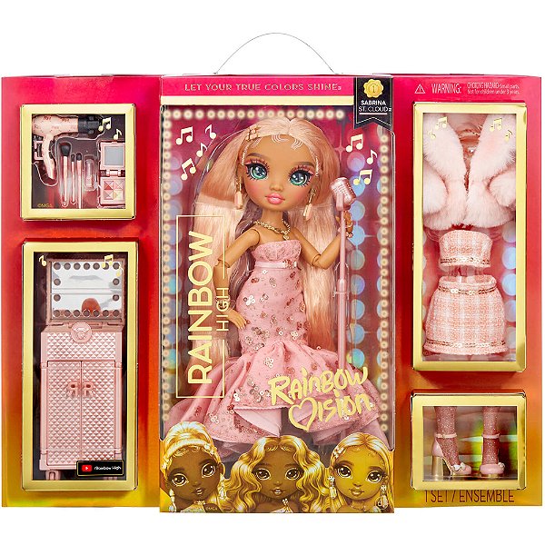 Boneca Rainbow High Vision Sabrina St Cloud