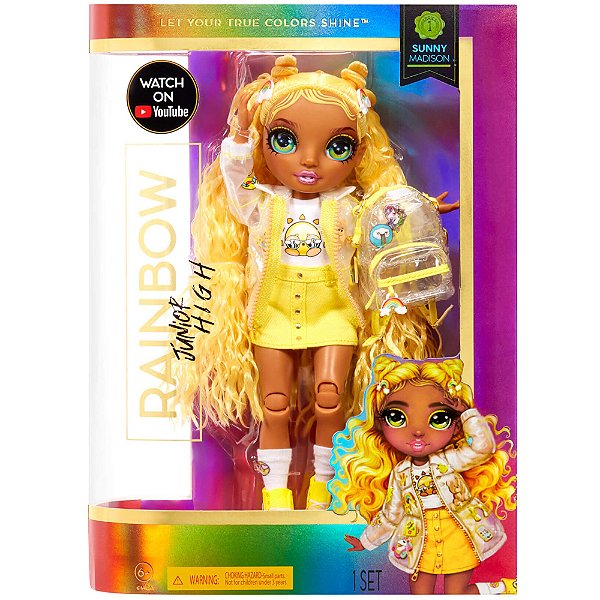 Boneca Rainbow High Junior Sunny Madison