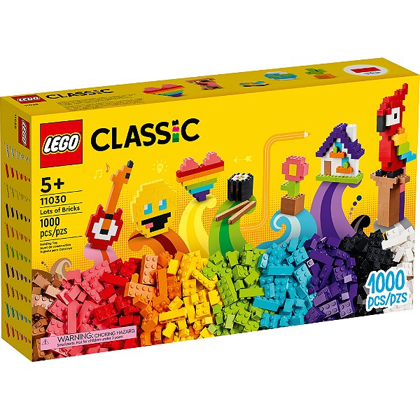 Lego Classic Muitas Peças 11030 1000pcs
