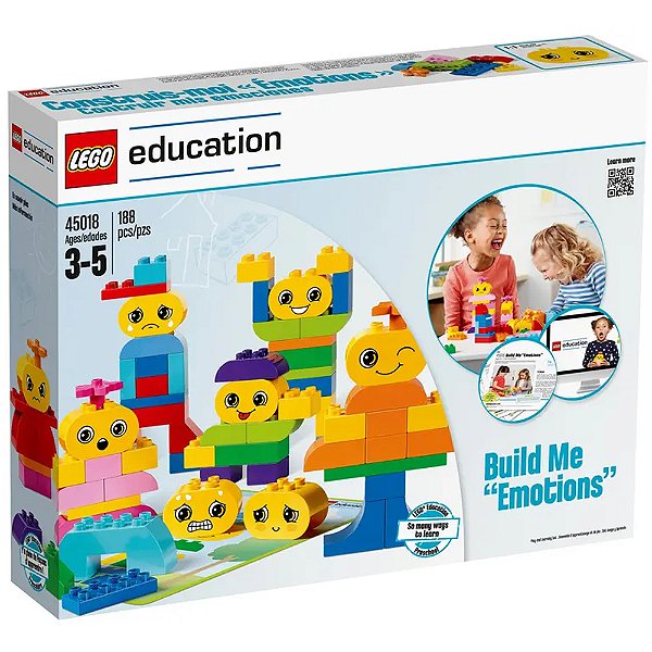 Lego Education Construindo Emoções 45018 188 Peças