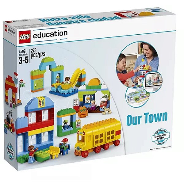 Lego Education Nossa Cidade 45021 280 Peças