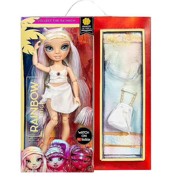 Boneca Rainbow High Pacific Coast Margot de Perla