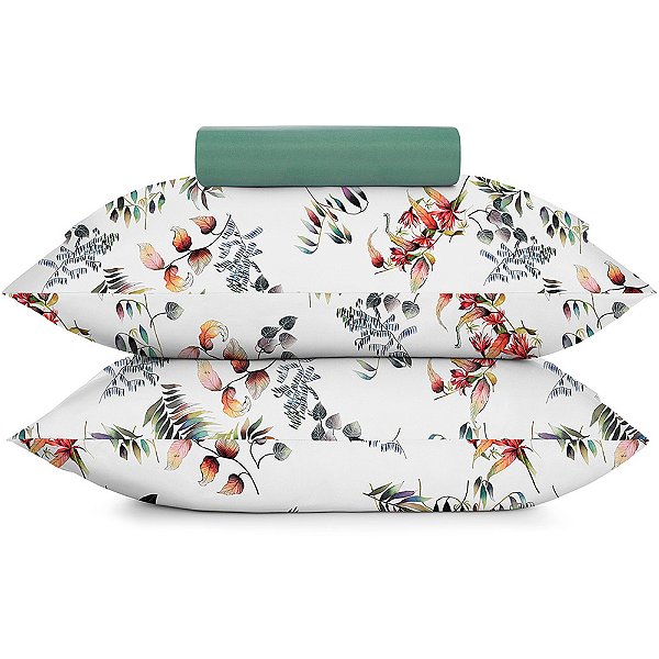 Jogo de Cama Altenburg Vivid Green TA 3 Peças Casal Verde