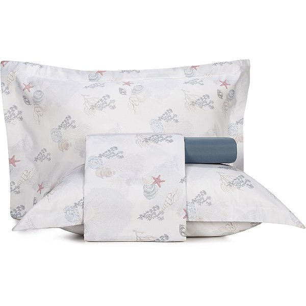 Jogo de Cama Altenburg Marina TA 4 Peças Queen Branco