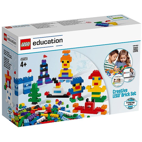 Lego Education Conjunto Criativo De Blocos 45020 1000 Peças