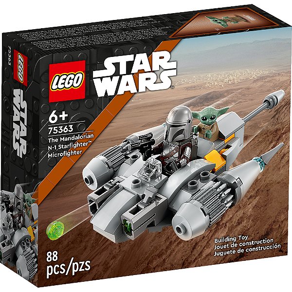 Lego Star Wars Microfighter Caça N1 Mandaloriano 75363 88pcs