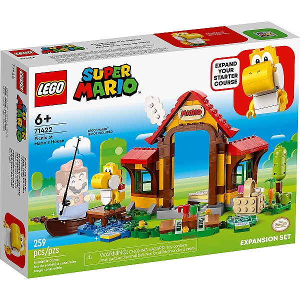 Lego Super Mario Exp Piquenique Casa do Mario 71422 259pcs