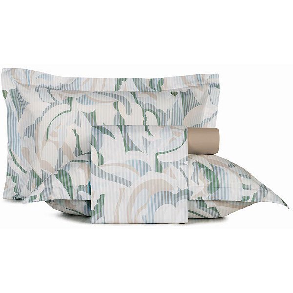 Jogo de Cama Altenburg Revival TA 4 Peças Casal Bege