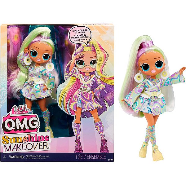 Boneca LOL Surprise OMG Sunshine Makeover Sunrise