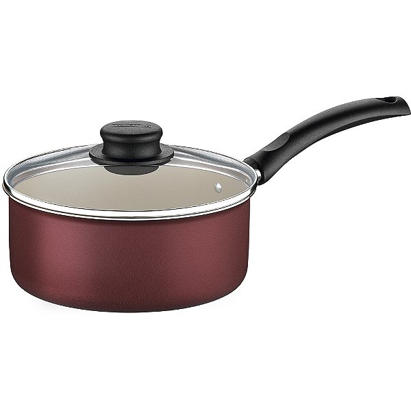 Panela Tramontina Turim 18cm 2L Antiaderente Vermelho