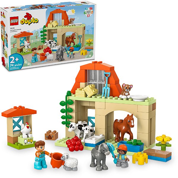 Lego Duplo Cuidas dos Animais da Fazenda 10416 74pcs