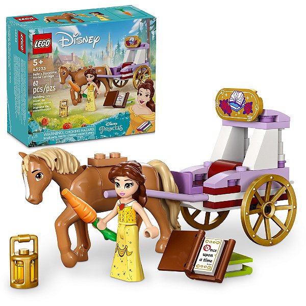 Lego Disney Princess Carruagem Histórias da Bela 43233 62pcs
