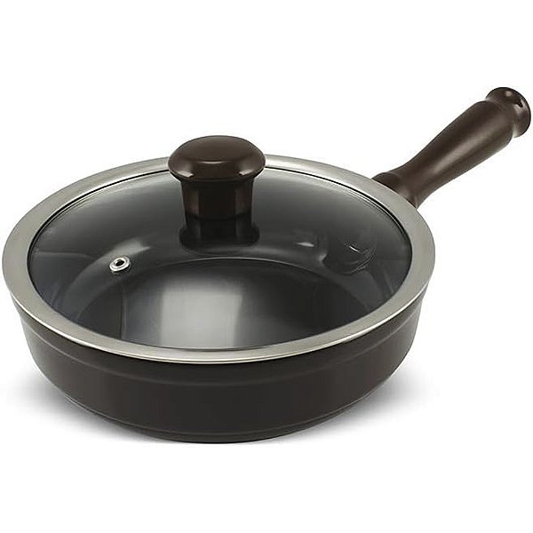 Frigideira de Ceramica Ceraflame Duo 20cm 1200ml Marrom