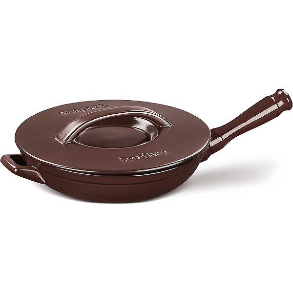 Frigideira de Ceramica Ceraflame Duo Plus 28cm 2L Marrom