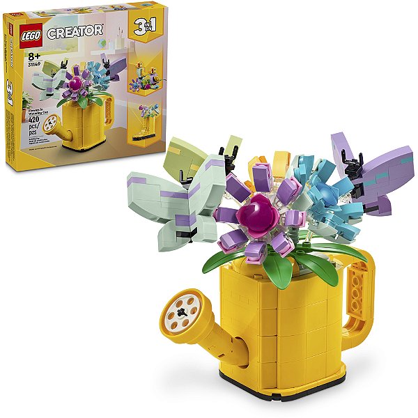 Lego Creator Regador Com Flores 31149 420pcs