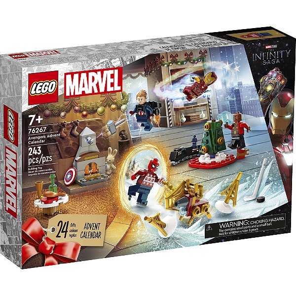 Lego Super Heroes Calendário dos Avengers 76267 243pcs