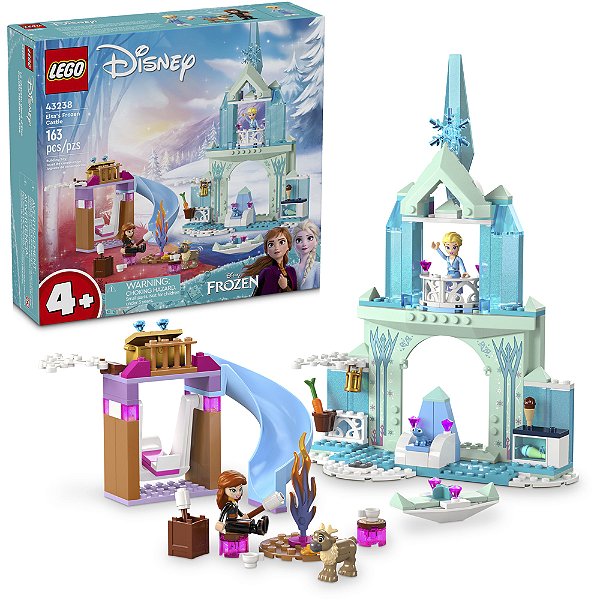 Lego Disney Princess Castelo Congelado da Elsa 43238 163pcs